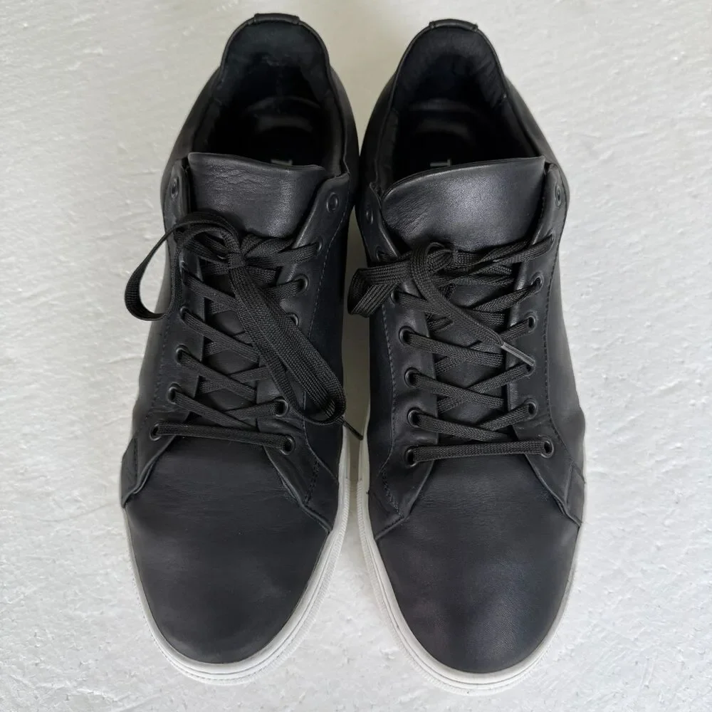 Thursday Premier Low Top Men's Black White Casual Classic Shoe Sneaker Size 12.5